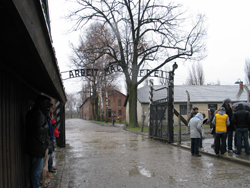 Ingang Auschwitz
